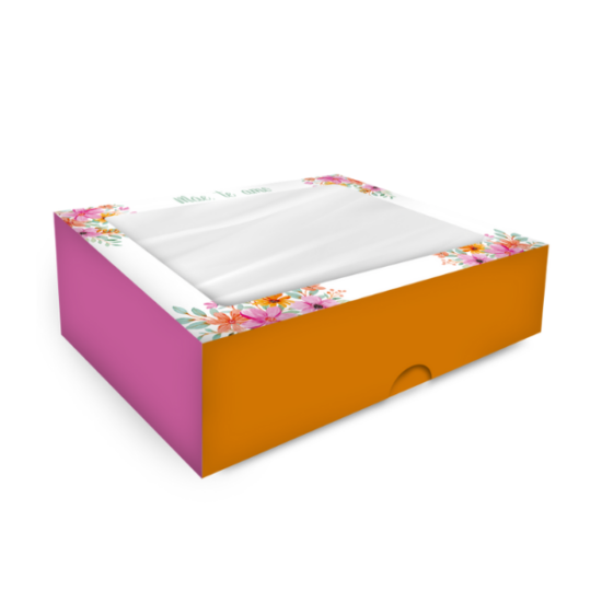 Caixa para 12 doces Mãe te amo 24 unidades