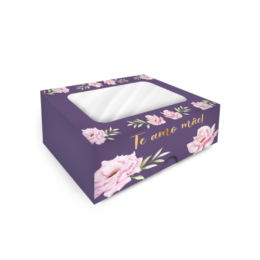Caixa para 2 doces Te amo mãe! - 24 unidades