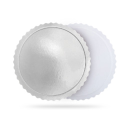 Cake Board Premium 15 cm Prata - 10 unidades