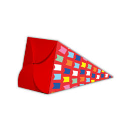 Mini Cone Guloseimas Bandeirinha (6 unidades) - OPORTUNIDADE