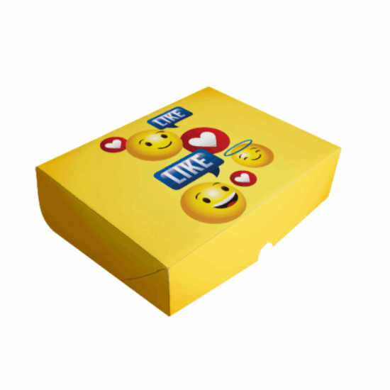 Caixa para presentes Emoji - 10 unidades